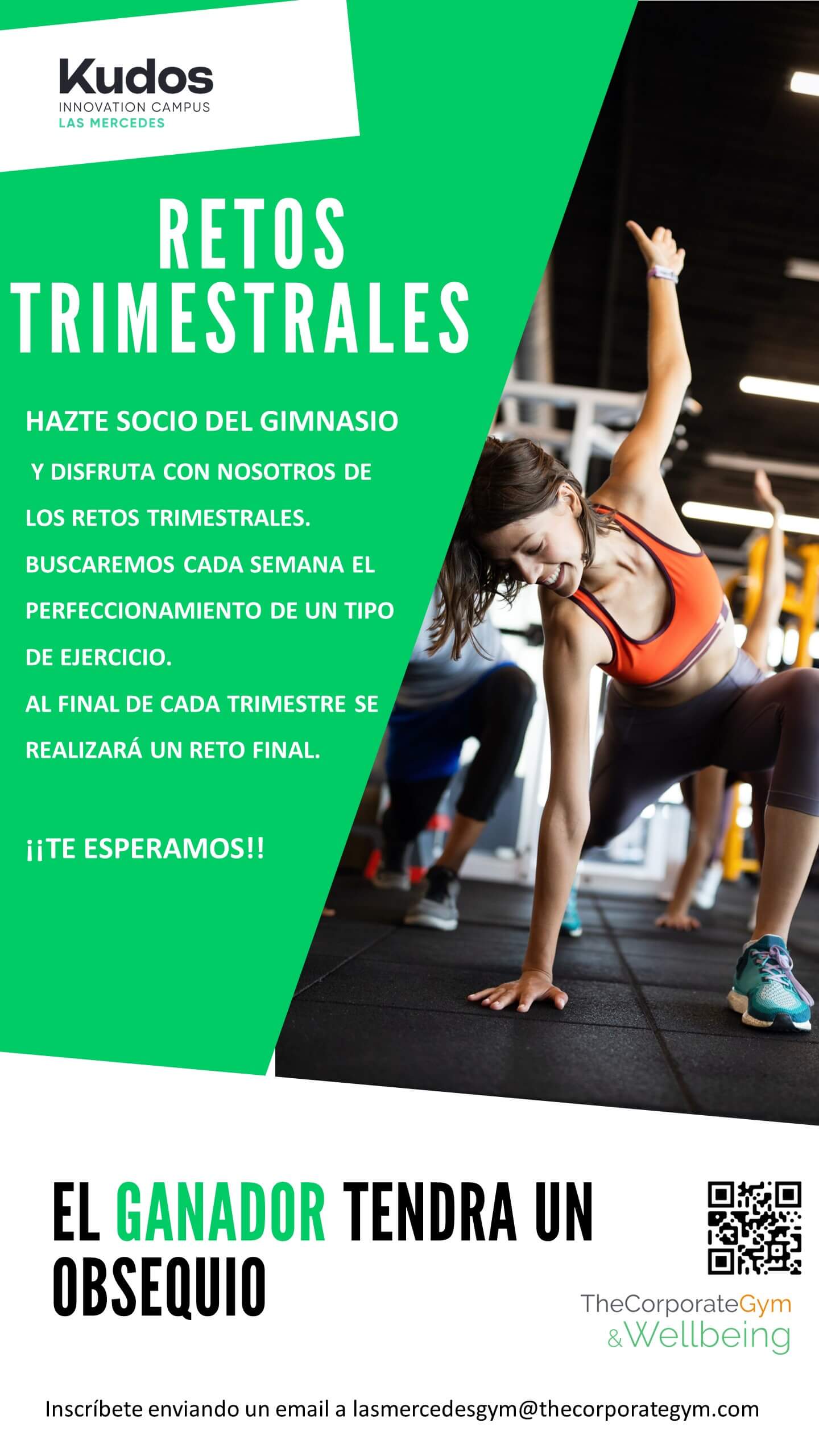 retos trimestrales gimnasio kudos las mercedes