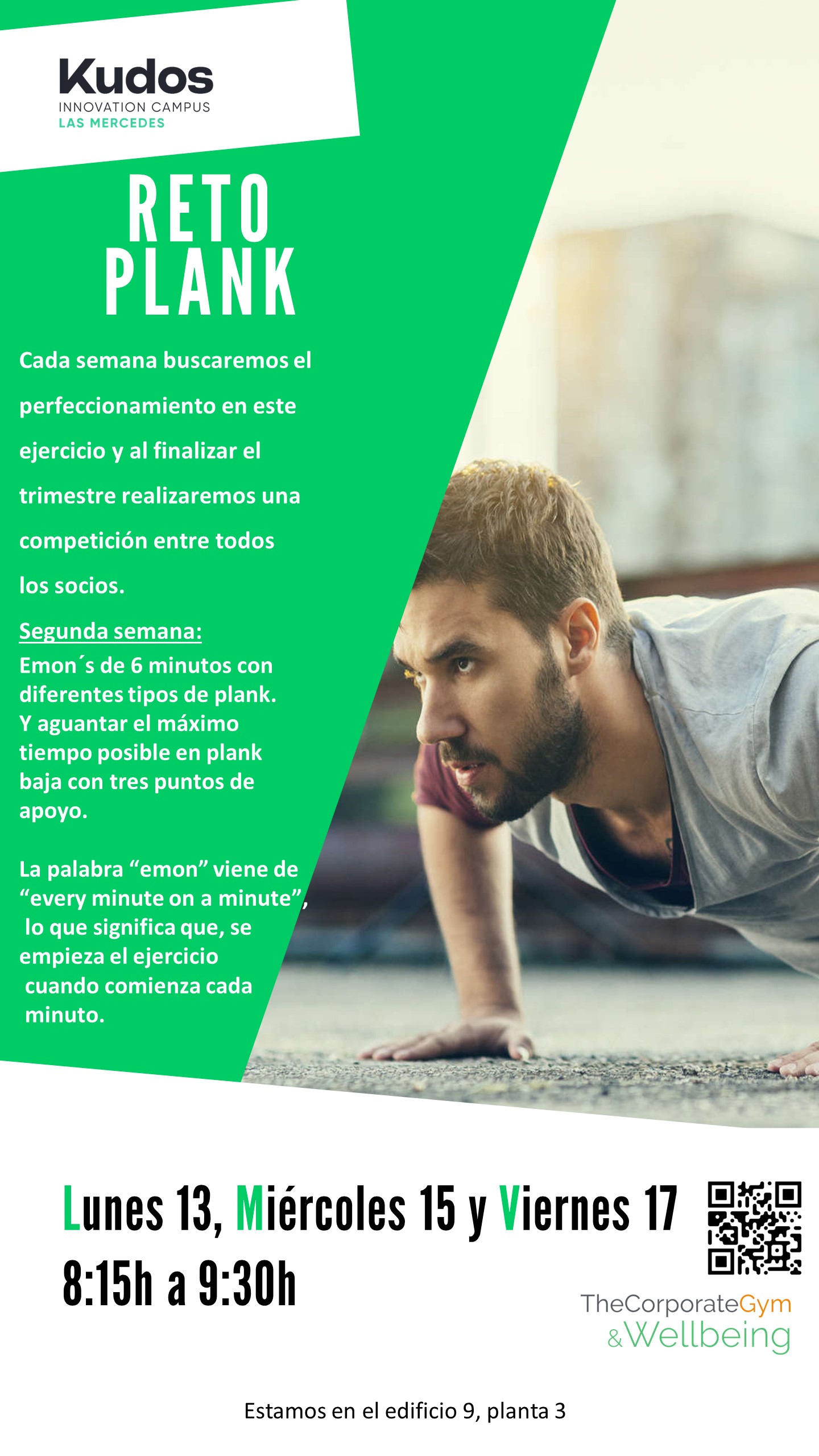 SEGUNDA SEMANA DEL RETO PLANK