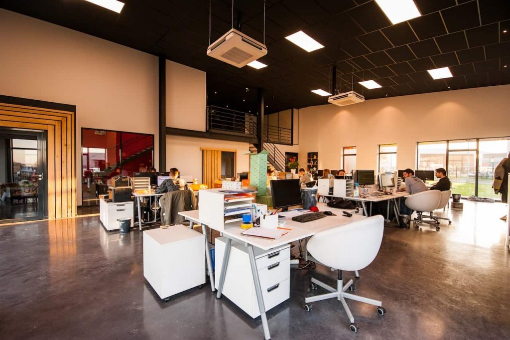 oficina ambiente productivo